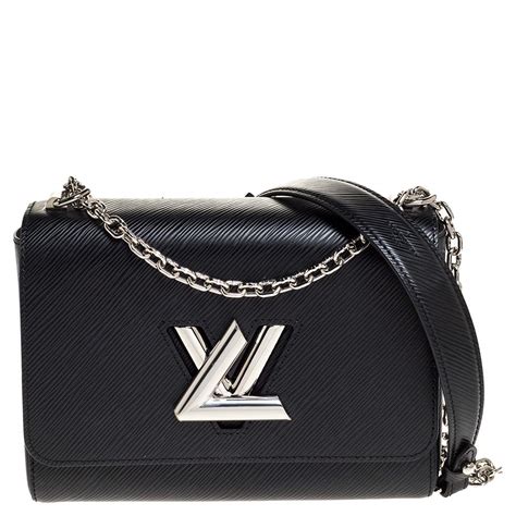 lv fl2187|Louis Vuitton EPI Leather Twist Shoulder Bag MM Denim Light.